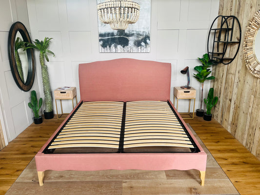 Loaf Frenchie Super Kingsize Bed Pudding Pink Clever Linen