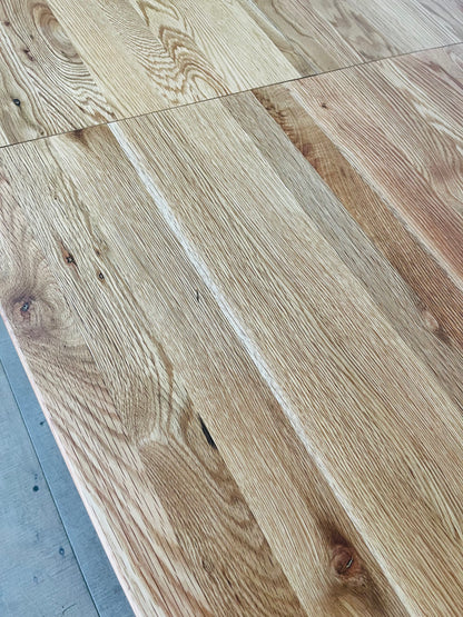 BENTLEY Natural Solid Oak 8-10 Seater Extendable Dining Table Rrp £1079