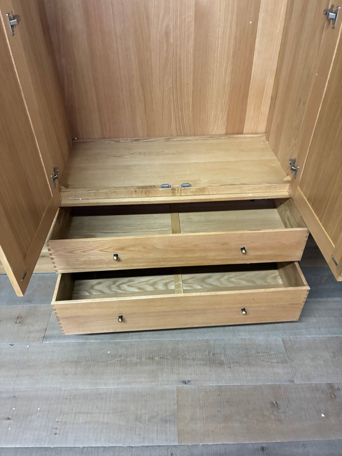 John Lewis Essence Double Wardrobe, Oak Rrp £999 R24