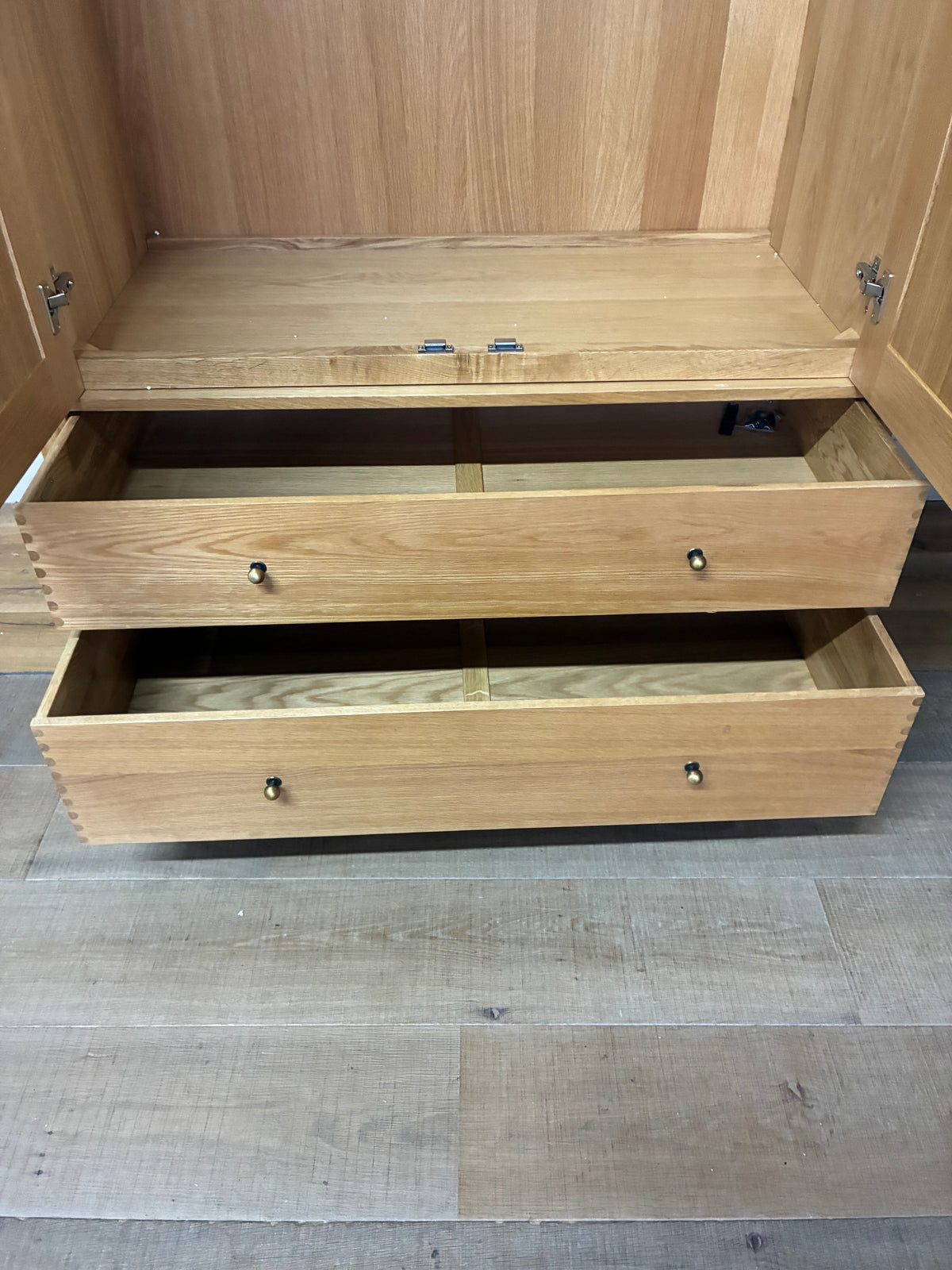 John Lewis Essence Double Wardrobe, Oak Rrp £999 R24