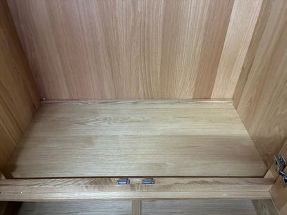 John Lewis Essence Double Wardrobe, Oak Rrp £999 R24