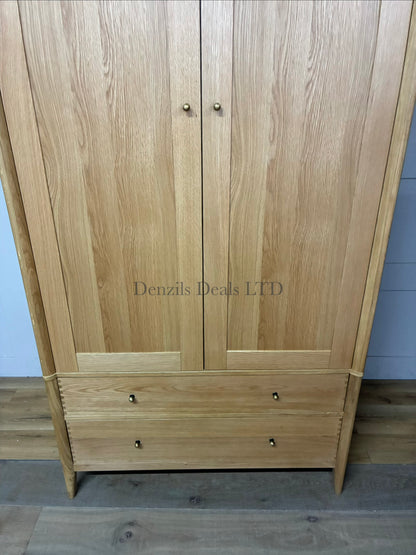 John Lewis Essence Double Wardrobe, Oak Rrp £999 R24