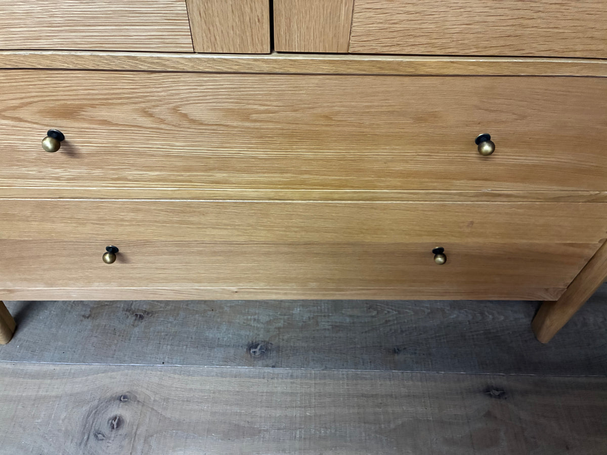 John Lewis Essence Double Wardrobe, Oak Rrp £999 R24