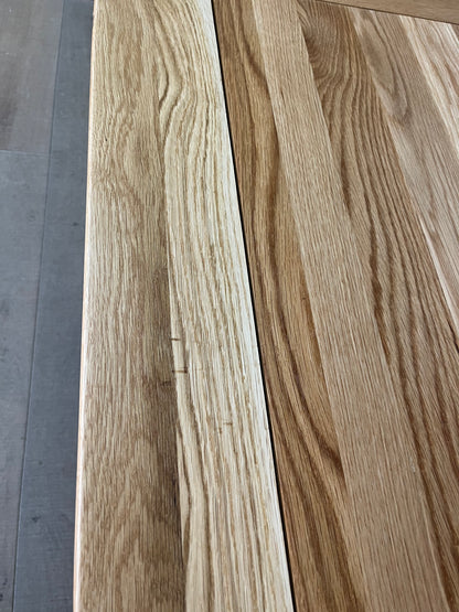 Oak Extendable Dining Table 10-12 Seat Oak Furnitureland Hercules)