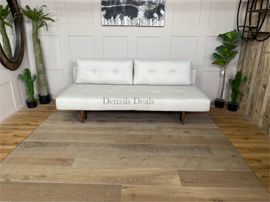 Innovation Living Recast Sofa Bed, Pocket Sprung Mattress, Mixed Dance Natural