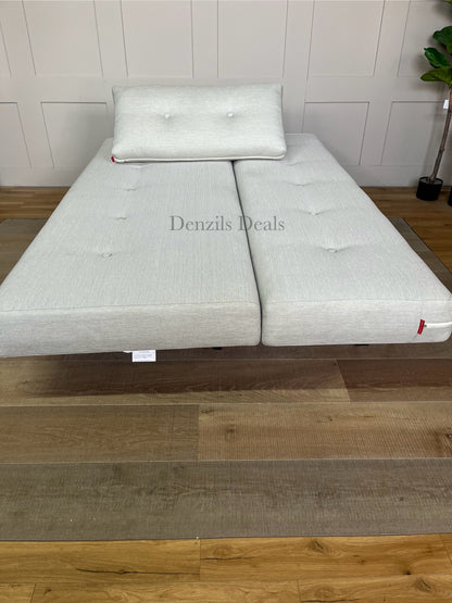Innovation Living Recast Sofa Bed, Pocket Sprung Mattress, Mixed Dance Natural