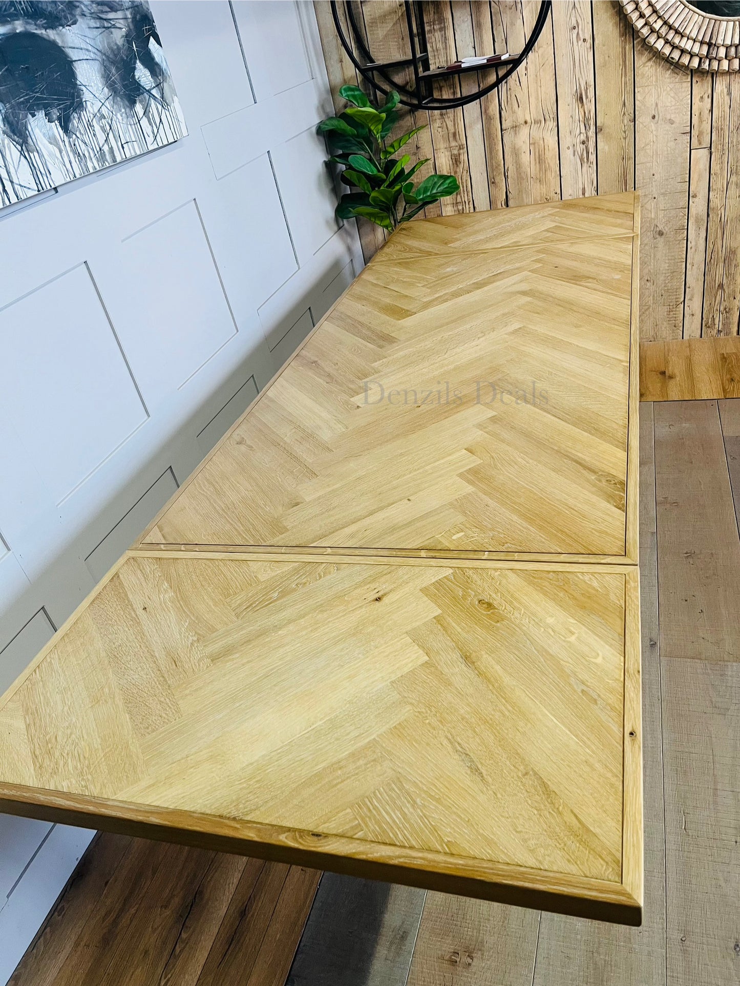 John Lewis Estate 6-10 Seater Extending Dining Table, Natural
