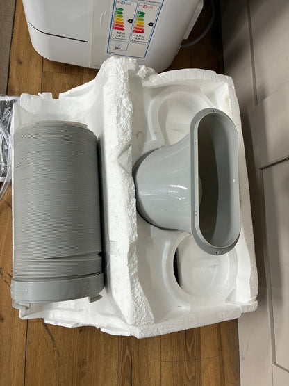 HOMCOM Air Conditioner 14,000 BTU 5 in 1 Mobile - White - 823-050V70WT R45