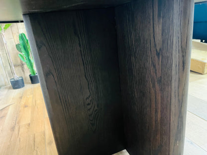 John Lewis Ritz Marble Dining Table, Brown