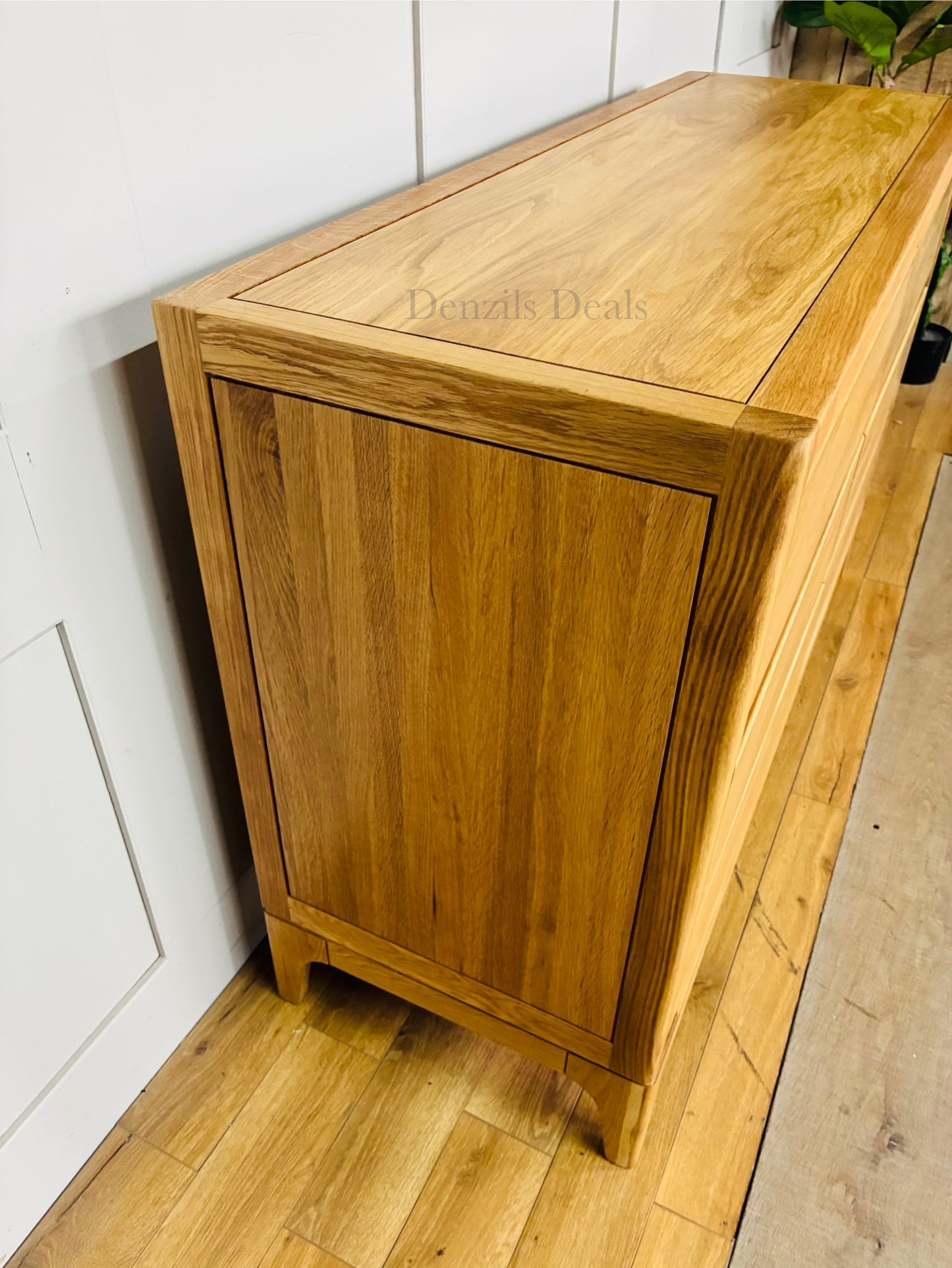 DURHAM Natural Oak 6 Drawer Chest, Oak Furnitureland