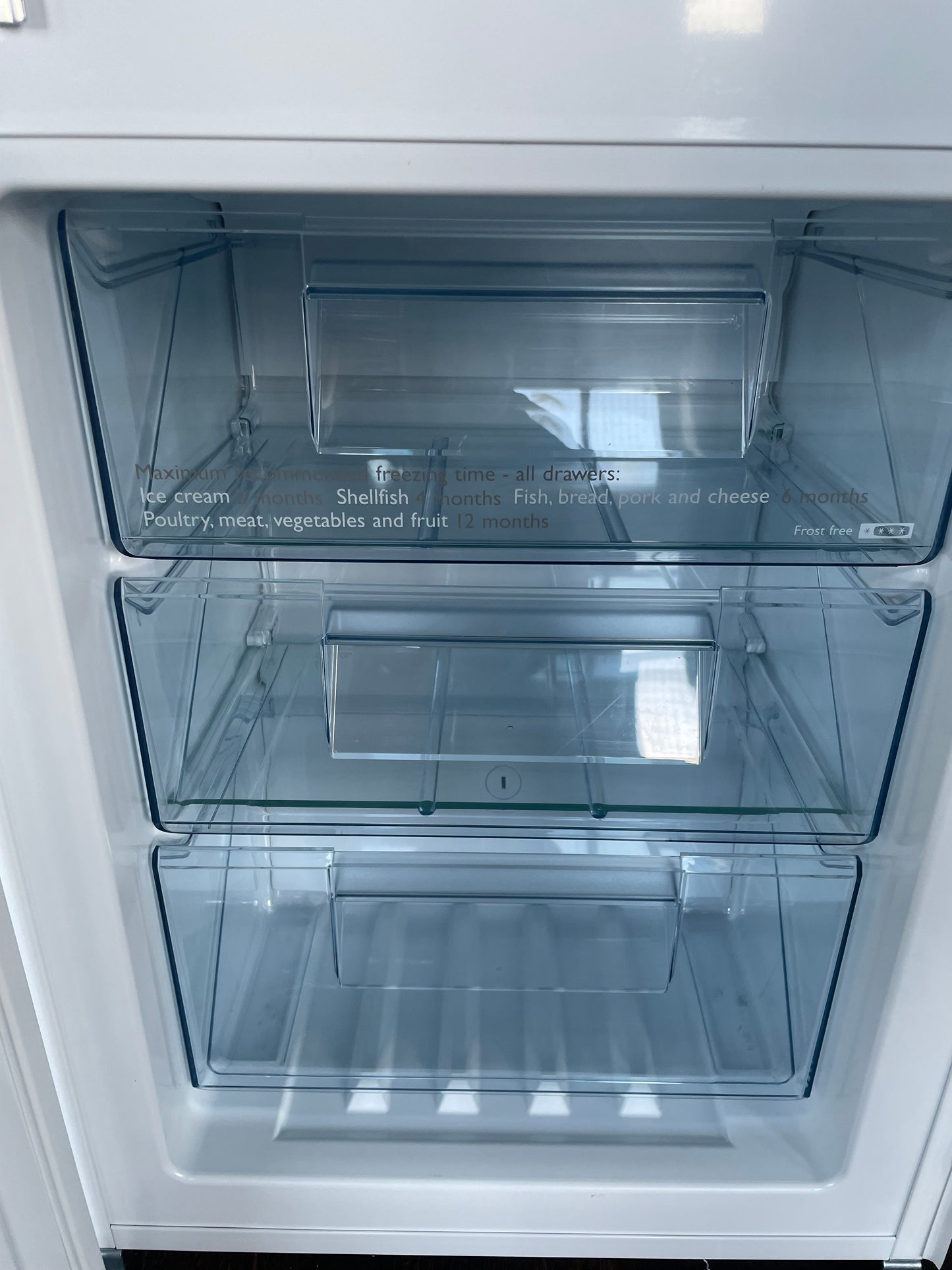 John Lewis Integrated Fridge Freezer JLBIFF73181. With reversible door @R6