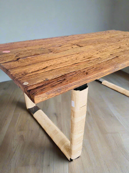 Rhode island 180cm reclaimed wood dining table