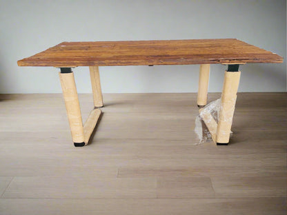 Rhode island 180cm reclaimed wood dining table