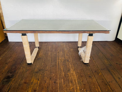 Rhode island 180cm reclaimed wood dining table