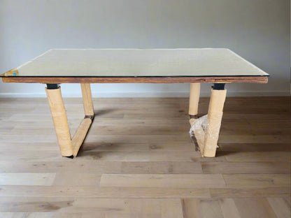 Rhode island 180cm reclaimed wood dining table