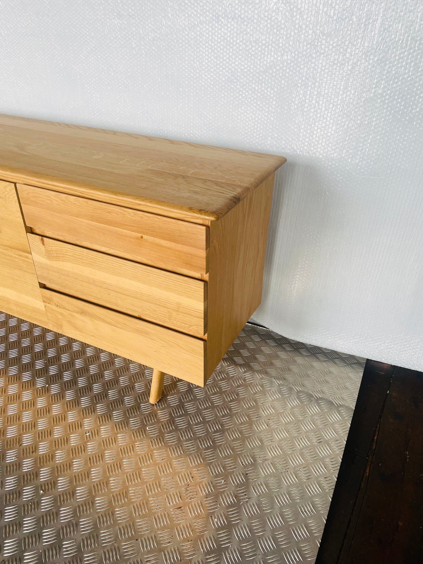 GALLERY Madrid 2 Door 3 Drawer Sideboard in Light Oak