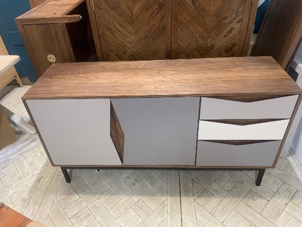 Made.com Louis Sideboard walnut and grey #8802/20