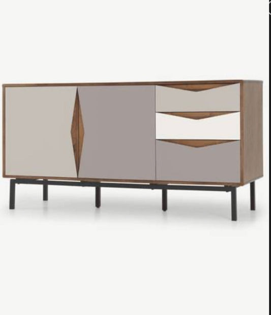 Made.com Louis Sideboard walnut and grey #8802/20