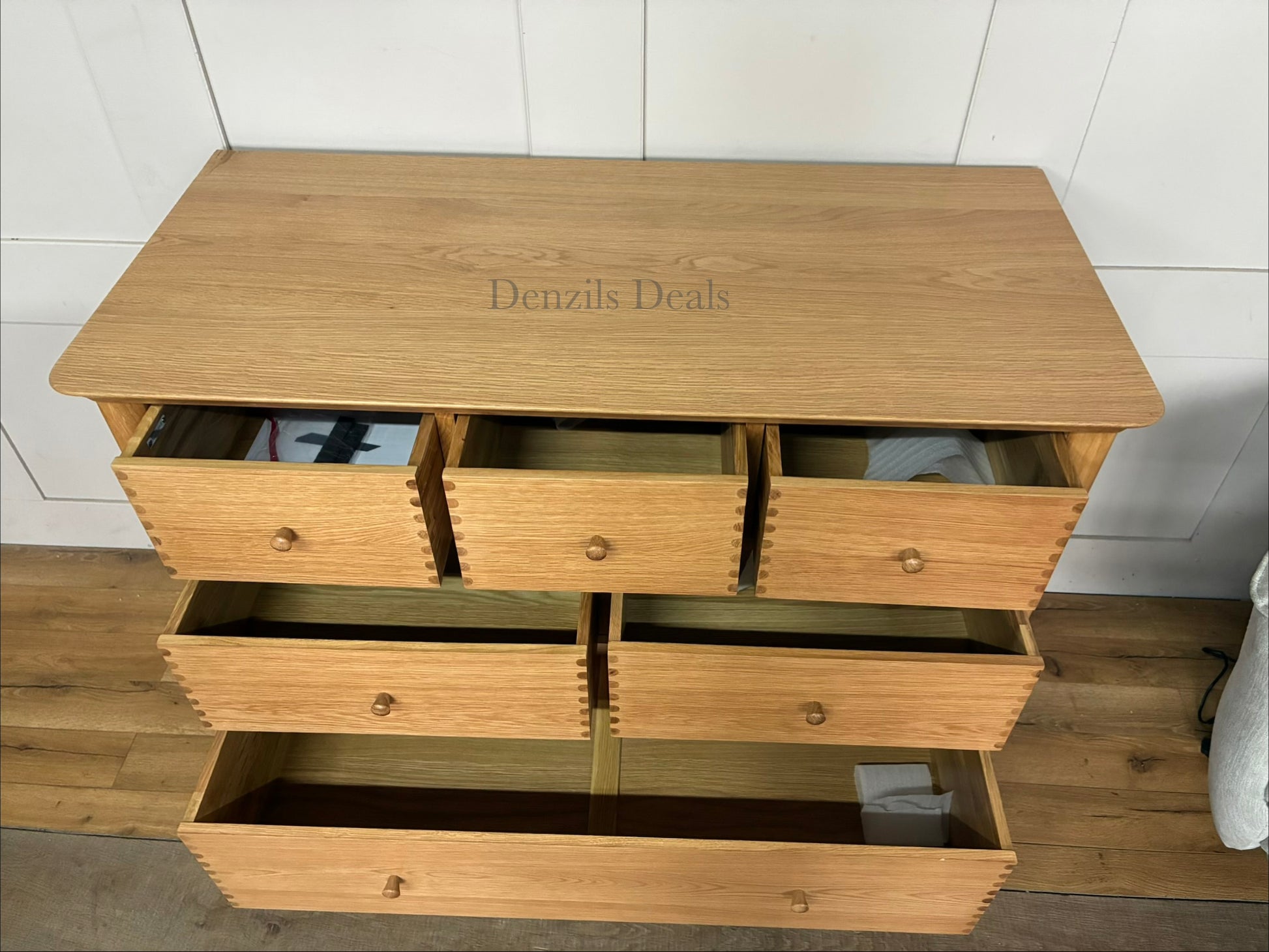 John Lewis Essence 6 Drawer Chest, Oak  FSC 100%