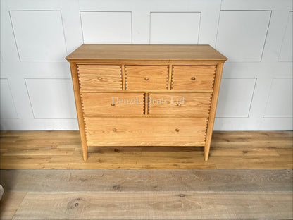 John Lewis Oak Chest Of Drawers Essence Range Low Wide Solid Oak Dresser 