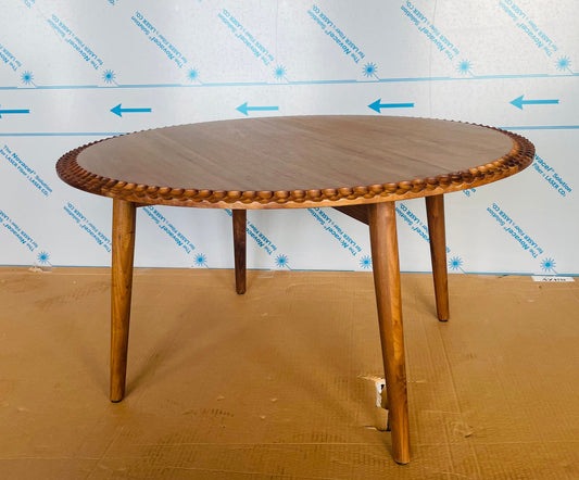 John Lewis Coin Coffee Table, Brown, Walnut Wood 