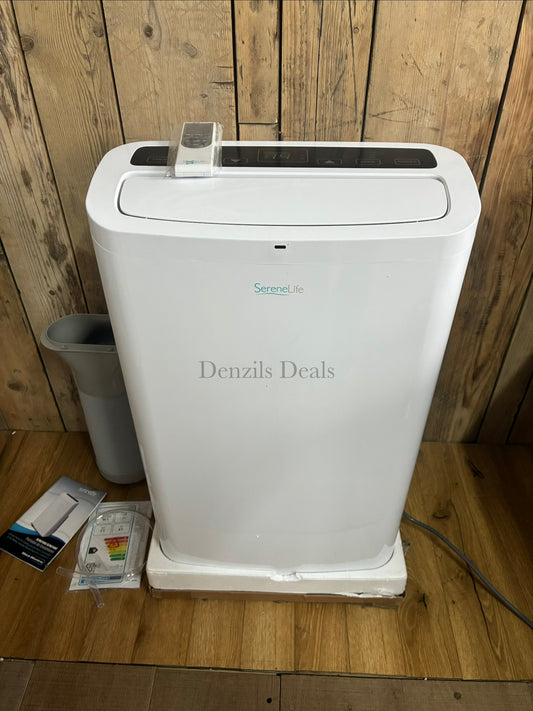 Serenelife Portable Air Conditioner 14000 BTU Efficient Cooling Dehumidifier 