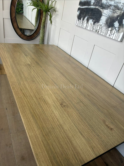 Natami solid wood dining table by Nick Scali