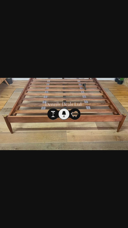 Swoon Cartwright Bed Frame, King Size, Dark Brown Rrp £1079 R58