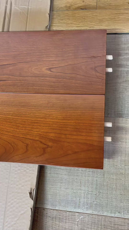 John Lewis Rattan double Bed Cherry Rrp £649