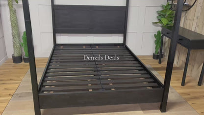 Gallery Boho Boutique 4 Poster 5' King Size Bed R40