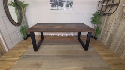 Java Sleeper Wood Rectangular 200cm Dining Table R22