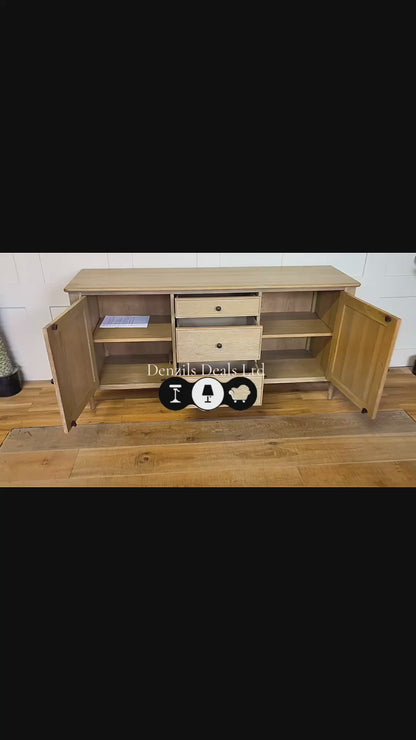 Gallery Direct Bessemer Sideboard, Oak Rrp £943 R19