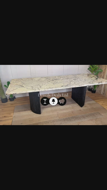 Anthropologie Renata Dining Table With Fluted Legs  Rrp £2349 R58&43