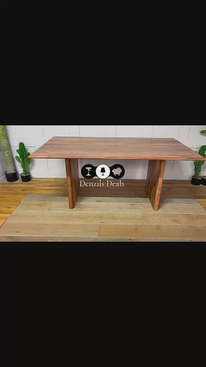 Gallery Direct Home Natural Eddleston 6 Seater Dining Table 180cm Rrp £1100